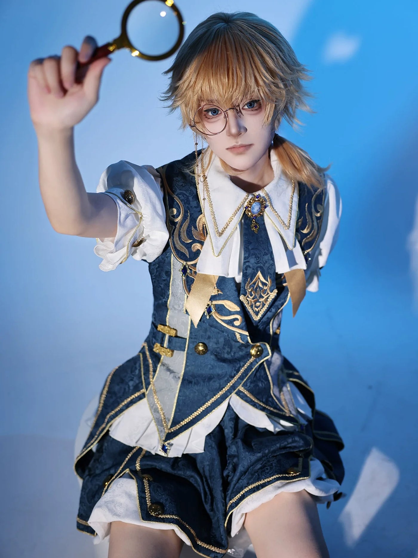 Your Princess - Contract Magic - Jacquard Ouji Lolita Vest Outfit