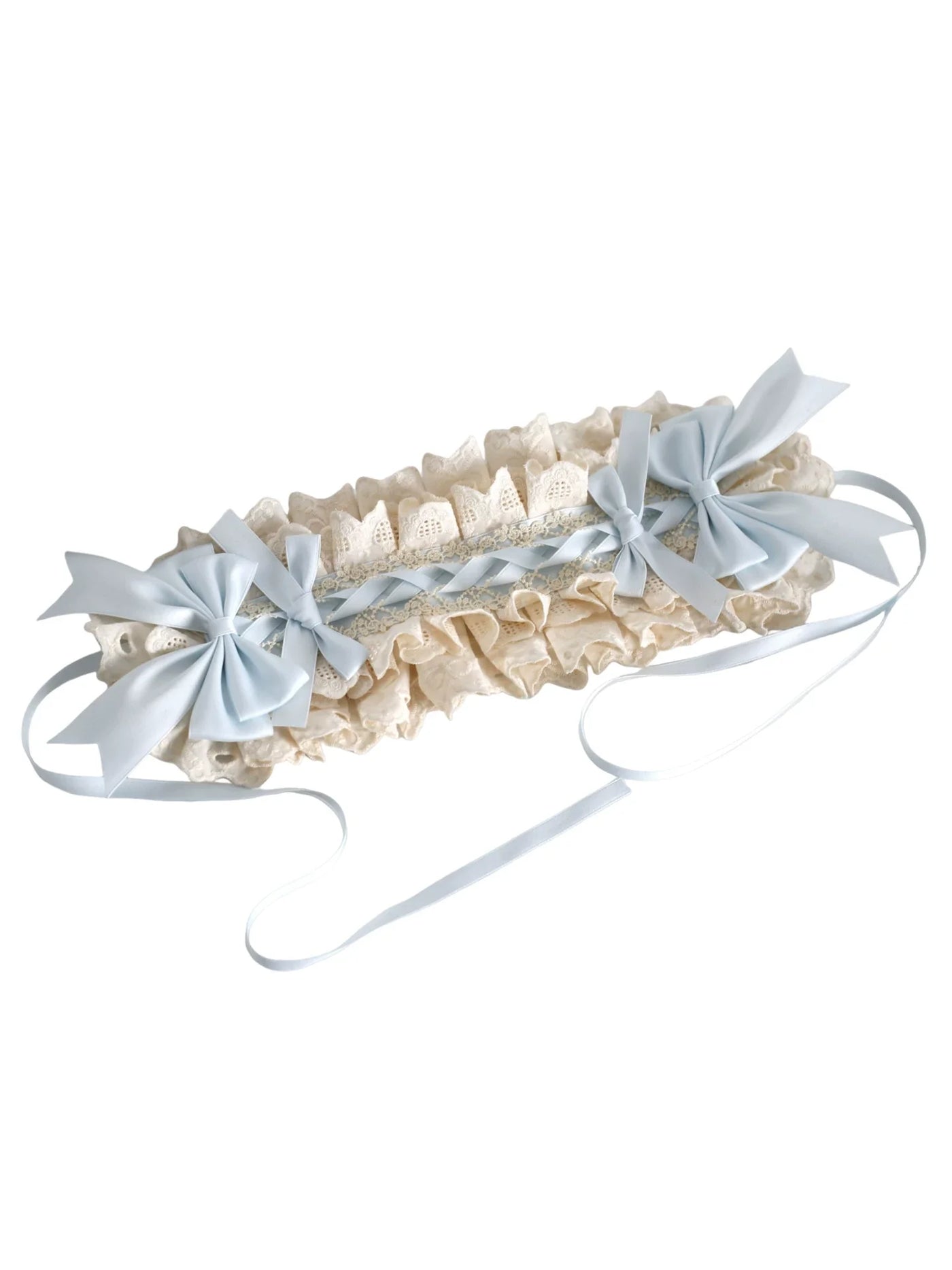Xiaogui - Little Butterfly - Sweet Lolita Headdress Set, Lace & Bows