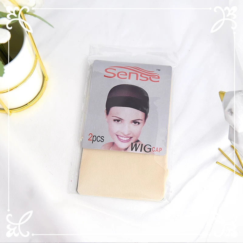 Dark skin-tone wig pressing caps two-pack - view 5