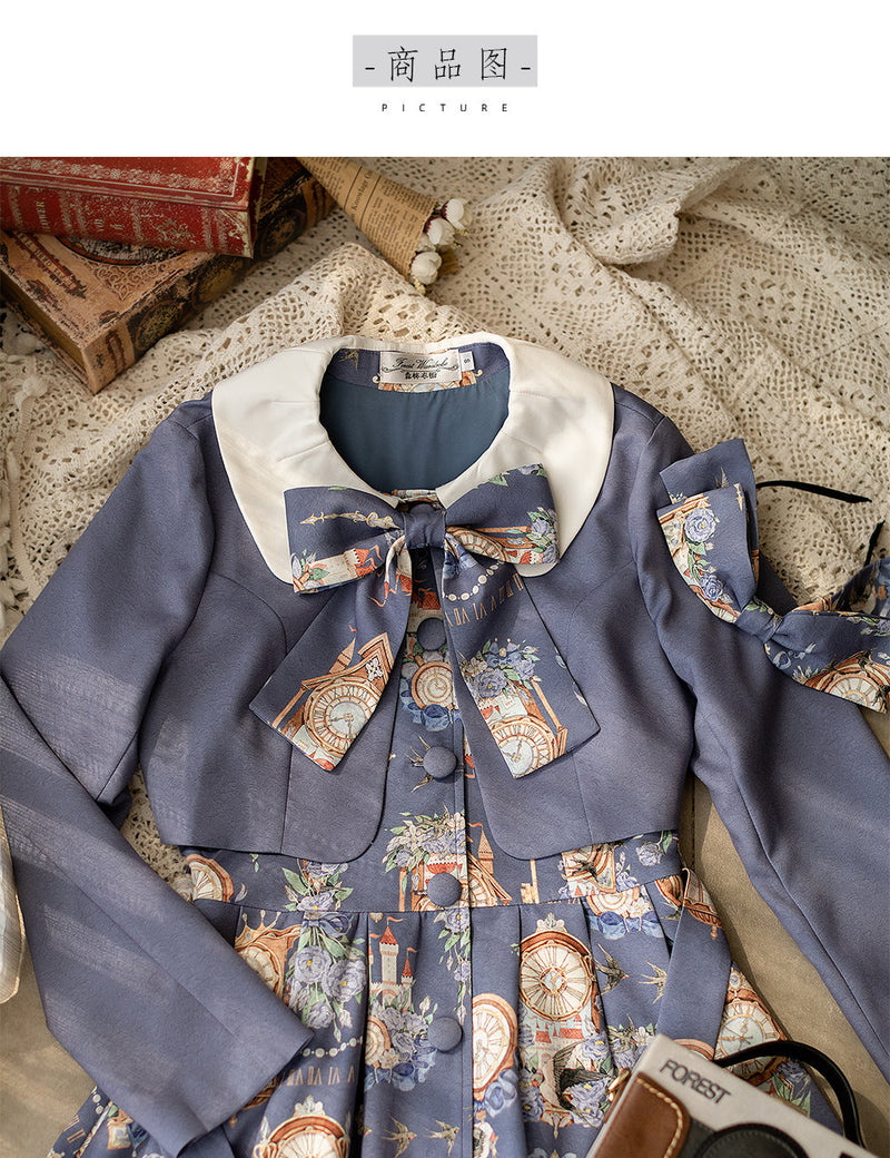 Forest Wardrobe - Classical Lolita Dress and Coat Suit - Outerwear