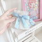 Blue bow (2 pieces)