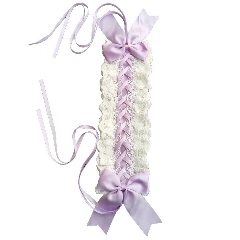 ZIIVAXXY Lolita - Sweet Kid - Lace hair band with bow tassels