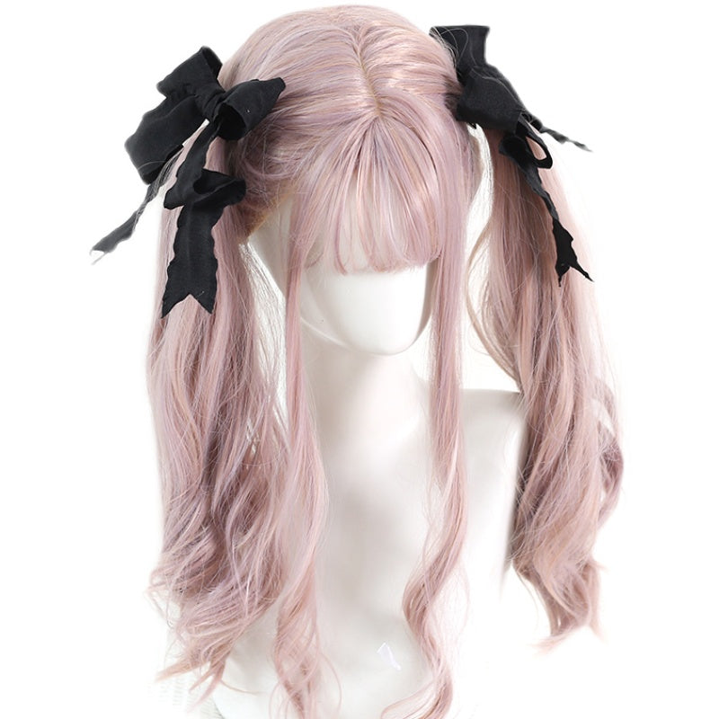 Xiaogui - Cosplay Double Ponytail Spiral - Lolita Hair Clips Headwear