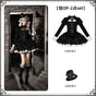 Black short OP 2-piece set (black short OP + black hat) - Pre-order, ship gradually from Nov 7 / S