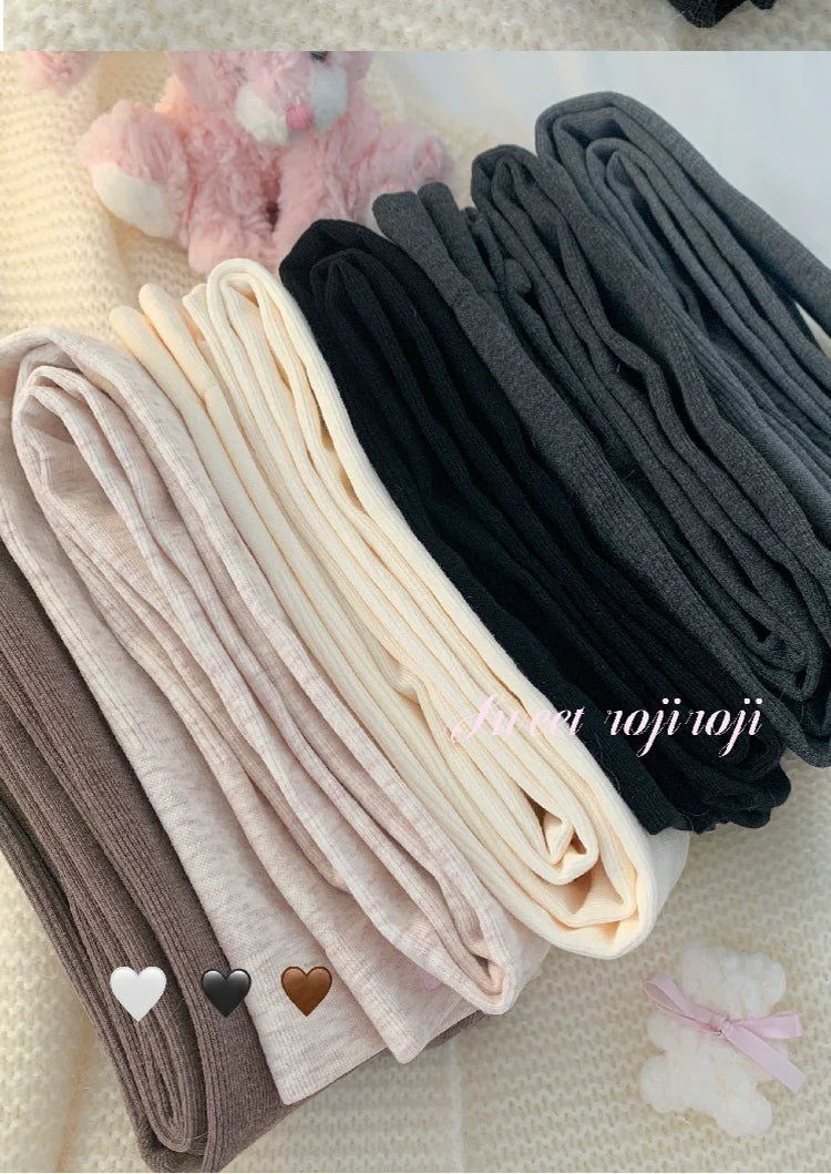 Roji Roji - Winter Cotton Lolita Pantyhose - Thickened Pantyhose Leggings Socks