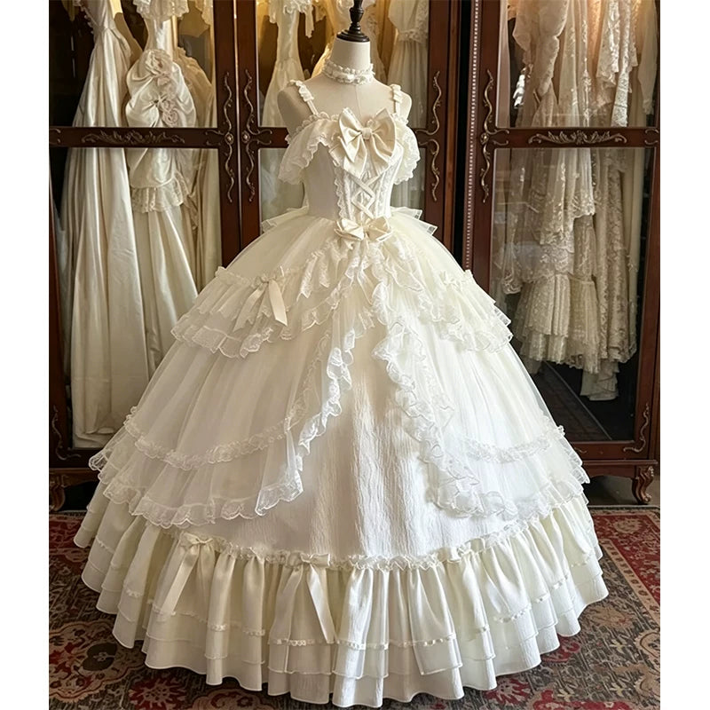 Emoji Dream - Formal Lolita Ballgown - Off-the-shoulder one-piece