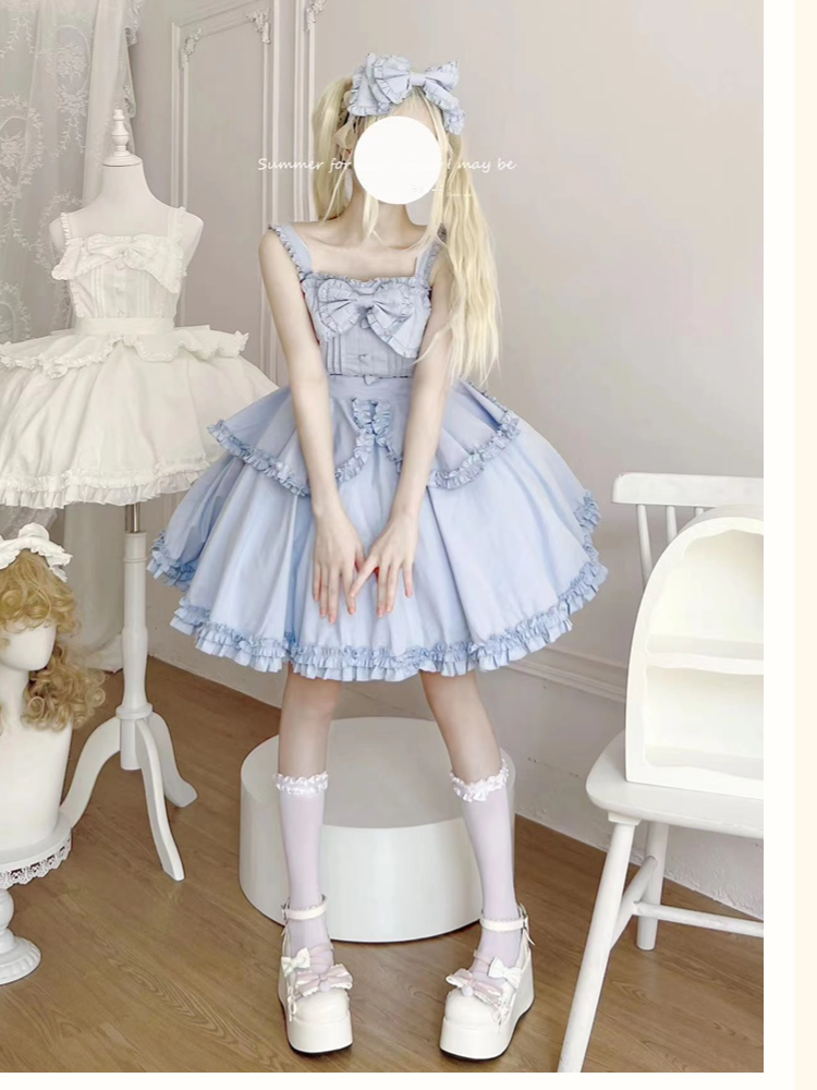 Sakurada Fawn - Plus Size Lolita JSK Dress - Multicolors JSK Dress