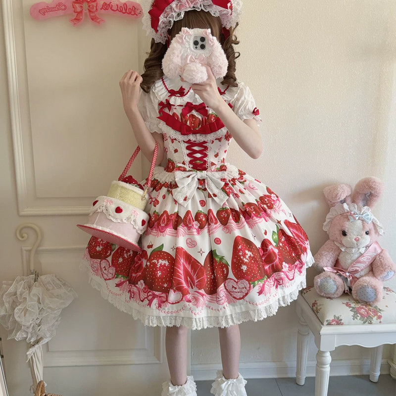 Hanguliang Sweet Berry Story Blouse