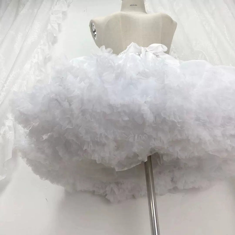Sugar Girl - Super Puffy Lolita White Petticoat - Petticoat
