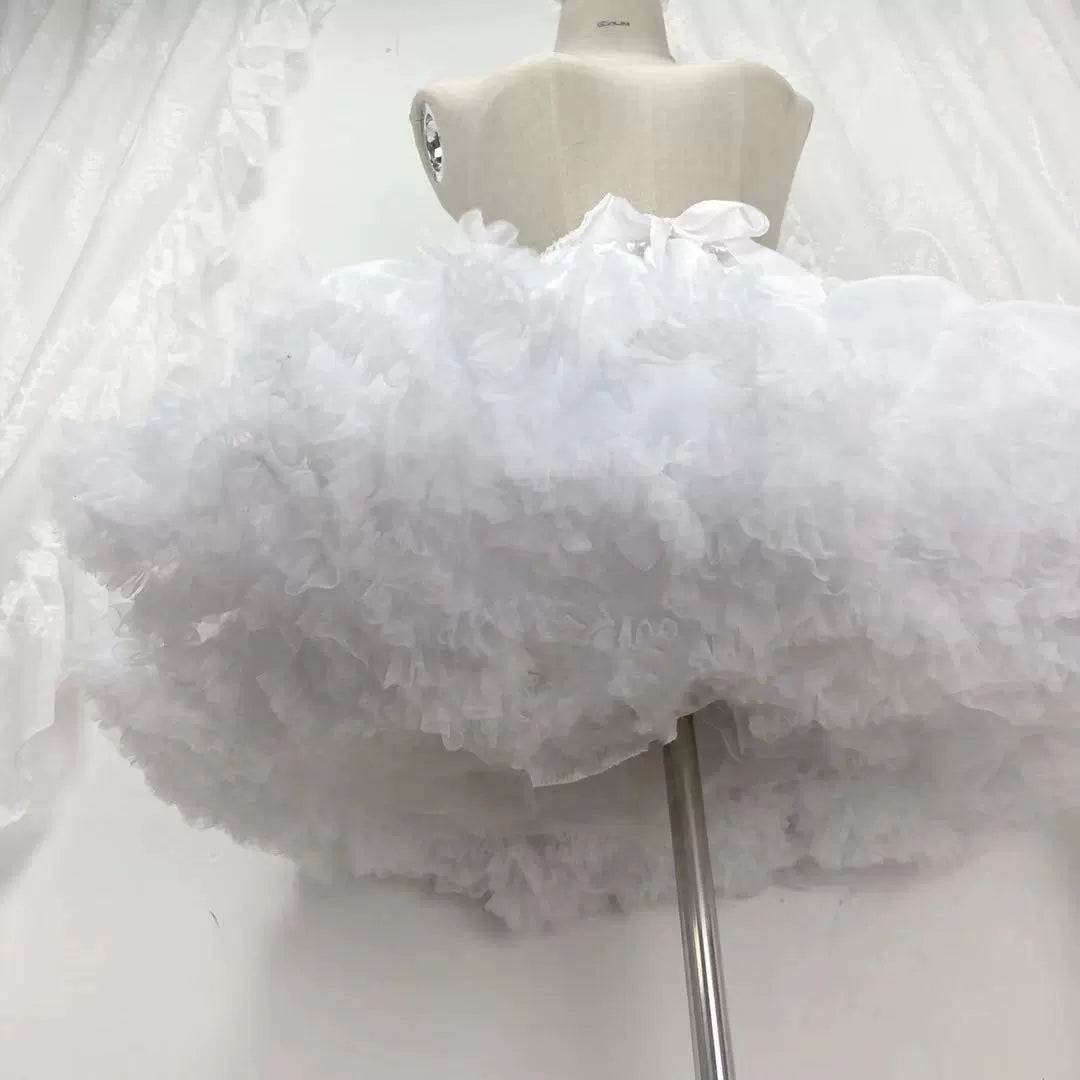 Sugar Girl - Super Puffy Lolita White Petticoat - Petticoat