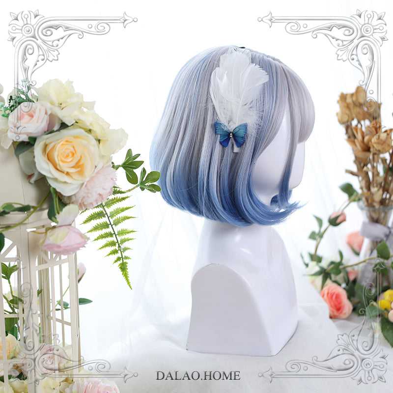Dalao Home - Sweet 30cm BOBO Short Lolita Wig - Multicolors Wig