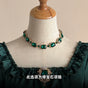 Green necklace One Size / S