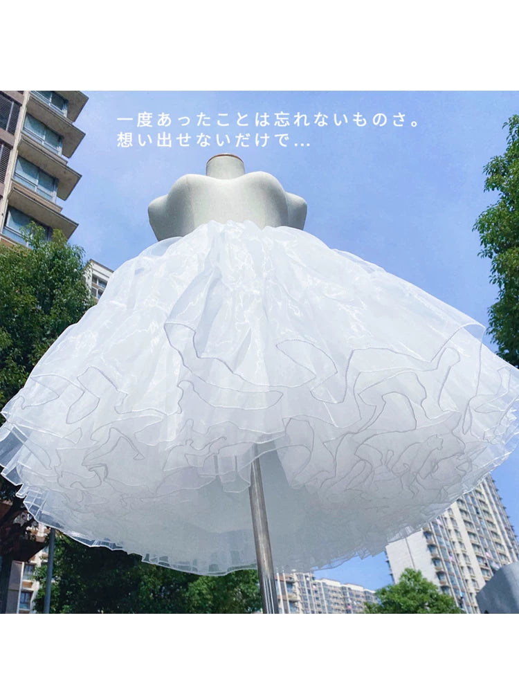 花田囍事 - 55cm 多蓬度 四层 无骨软纱裙撑 - 细节图 4