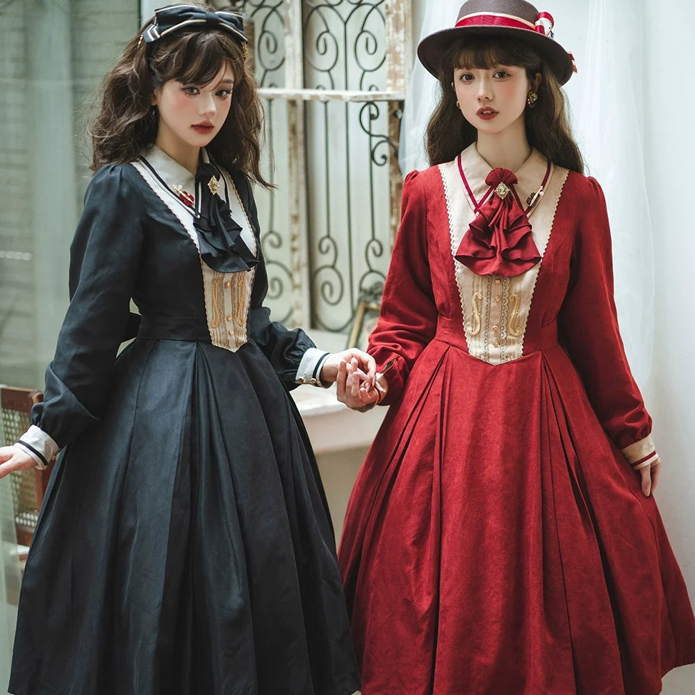 Miss Point - Elegant Lolita Top Hat - Golden Movement Lolita Hat