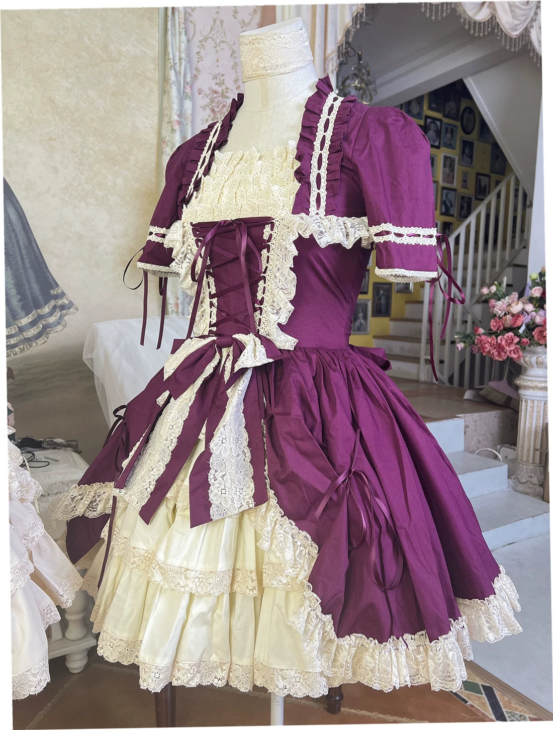 LACE GARDEN - Miss Rila - OP Dress with Hime Sleeves
