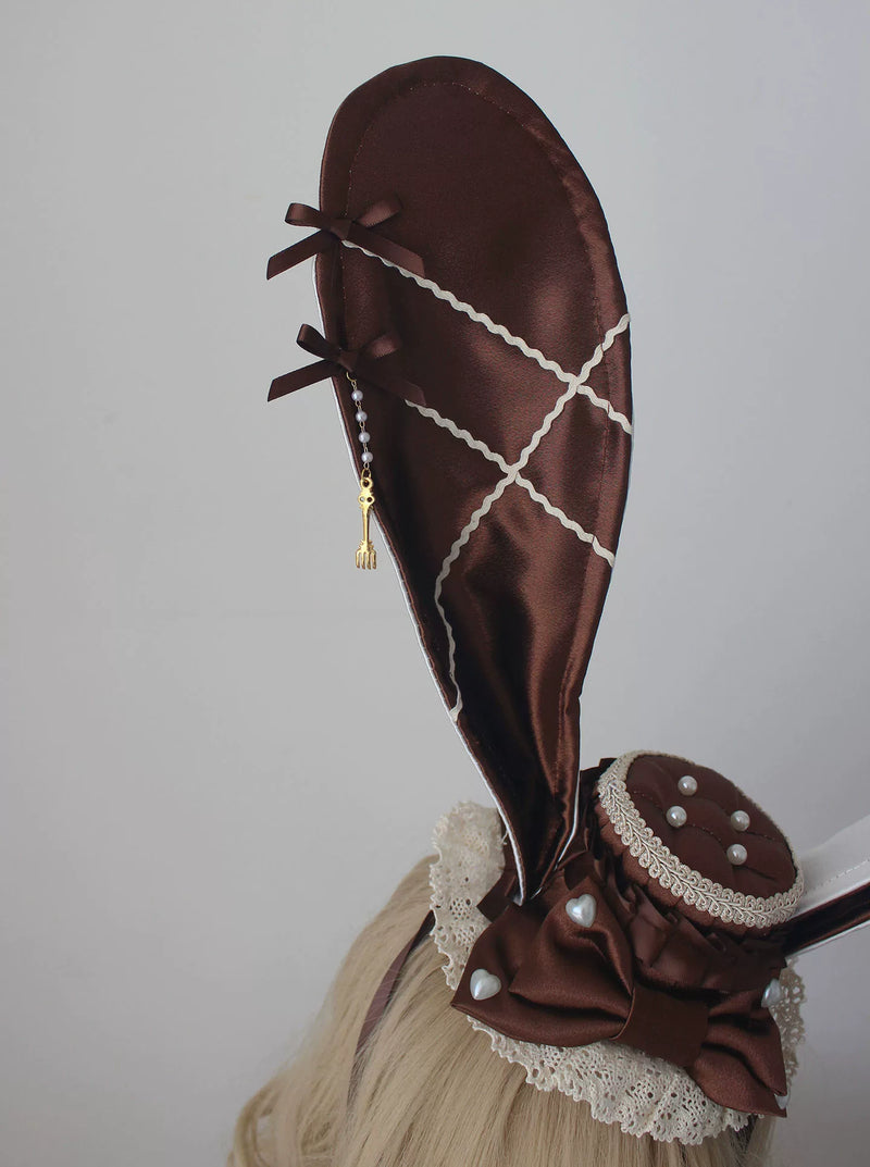Deer Girl Handmade - Brulee Rabbit - Rabbit-Ear Headwear with Shapeable Ears