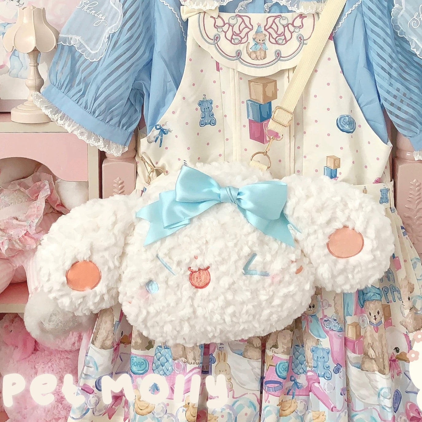 Lolita - Plush Naughty Puppy Backpack - Individually Selectable