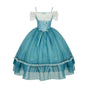 Adjustable strap flutter sleeve long JSK - In stock / S