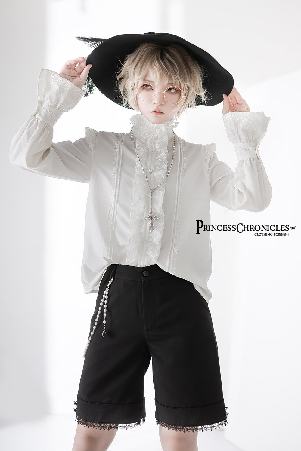 Princess Chronicles - Elegant Lolita Pearl Waist Chain - Hand Accessory