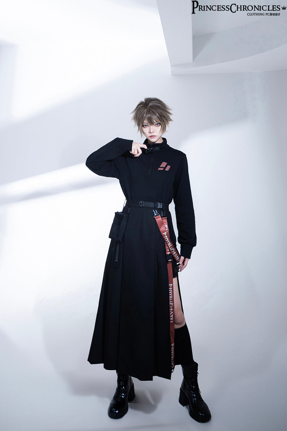 Princess Chronicles - Nameless Blade - Wasteland Techwear Handsome Skirt and Inner Shorts
