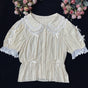 S / Beige short sleeve