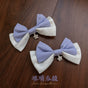 Purple Side Hair Clips (Pair) (Pair) / One Size