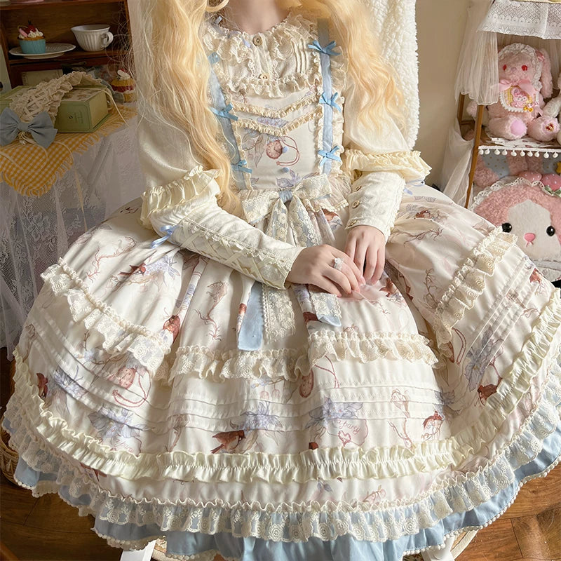 Deer Bell Maiden - Sweet OP / JSK Dress Set
