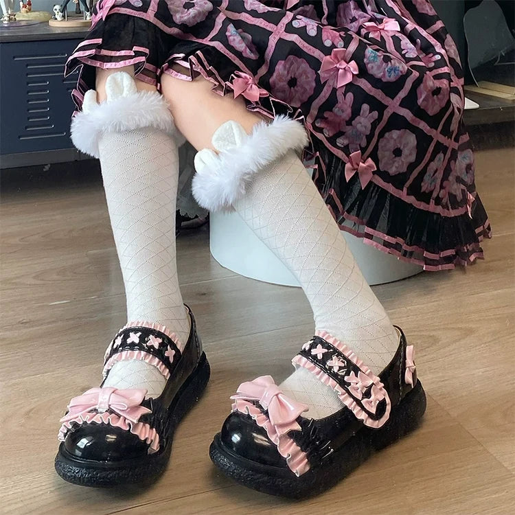 Fairy Godmother - Cookie - Flat Shoes with Butterfly-Knot Details - product detail 2
