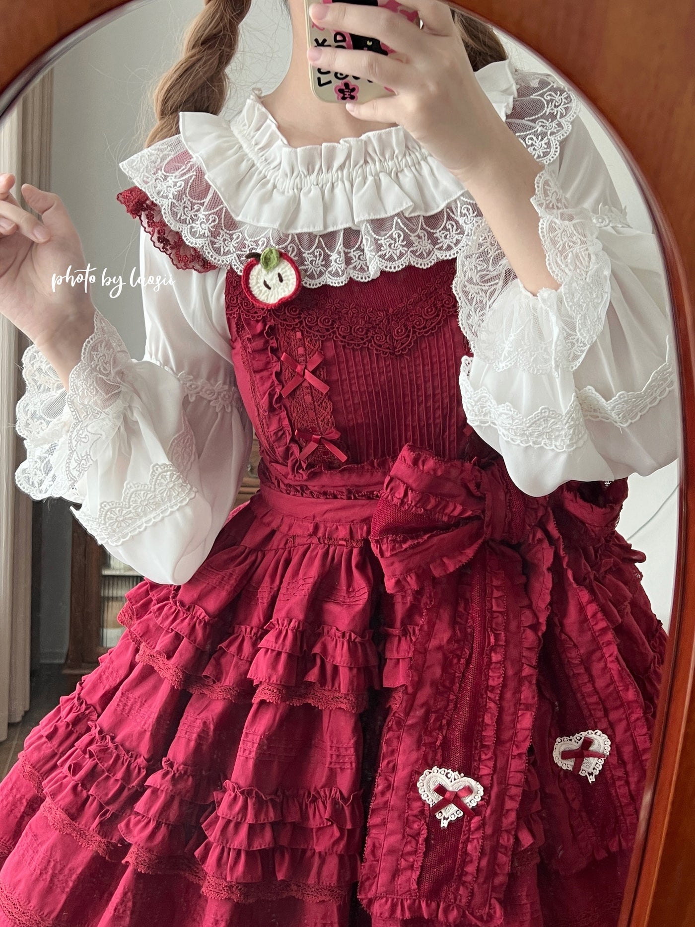 DMFS Lolita - Chiffon Off-Shoulder Classic Lolita - Blouse Innerwear