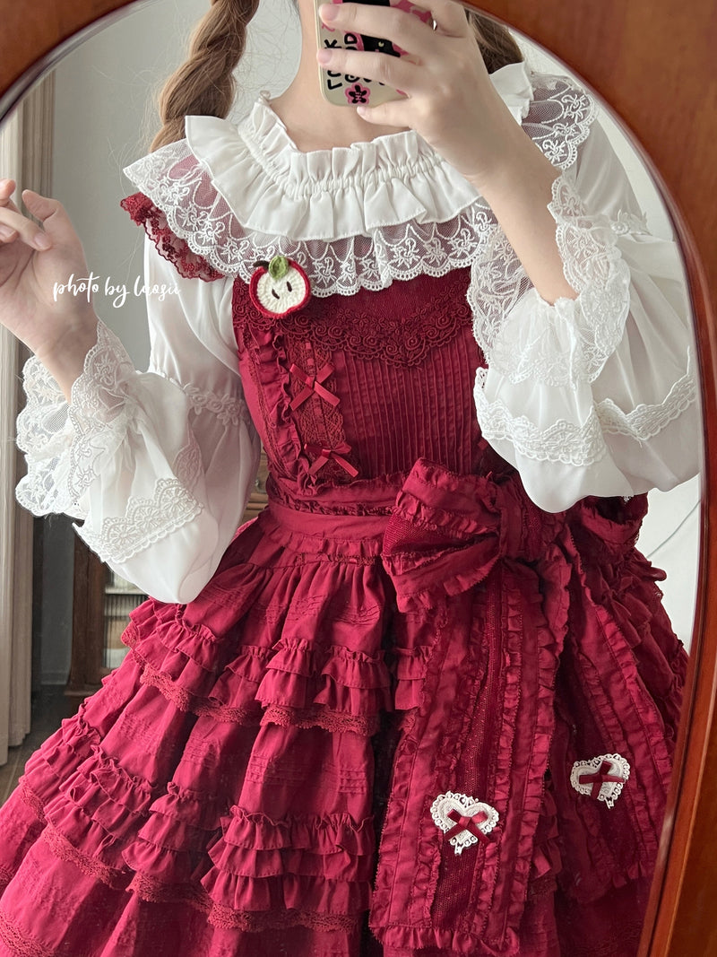 DMFS Lolita - Chiffon Off-Shoulder Classic Lolita - Blouse Innerwear