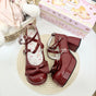 Wine Red - 5 cm Heel / 34