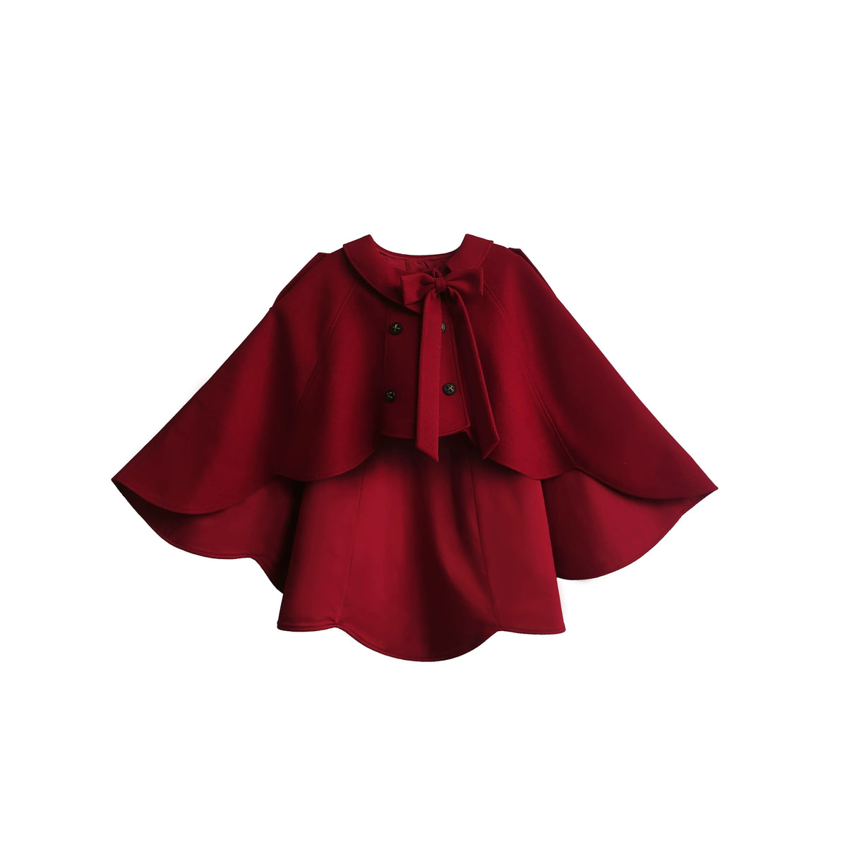 HuTaoMuJK - Little Red Riding Hood - Dress suit with a red tartan JSK