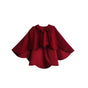 Petal Cape + Collar Bow (choose one size) / One Size