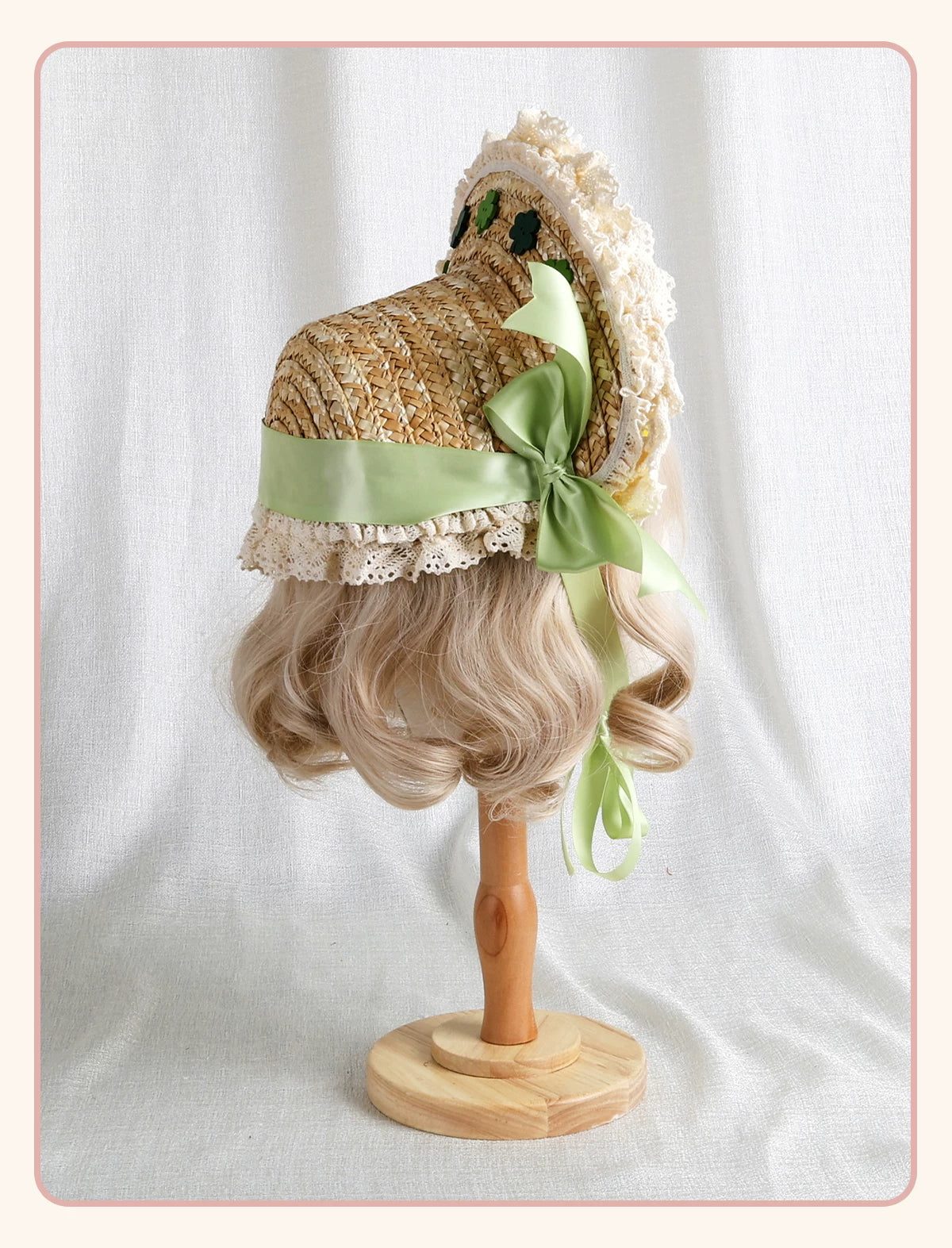 Stardust Rose - Pastoral Spring - Headwear with lace trim