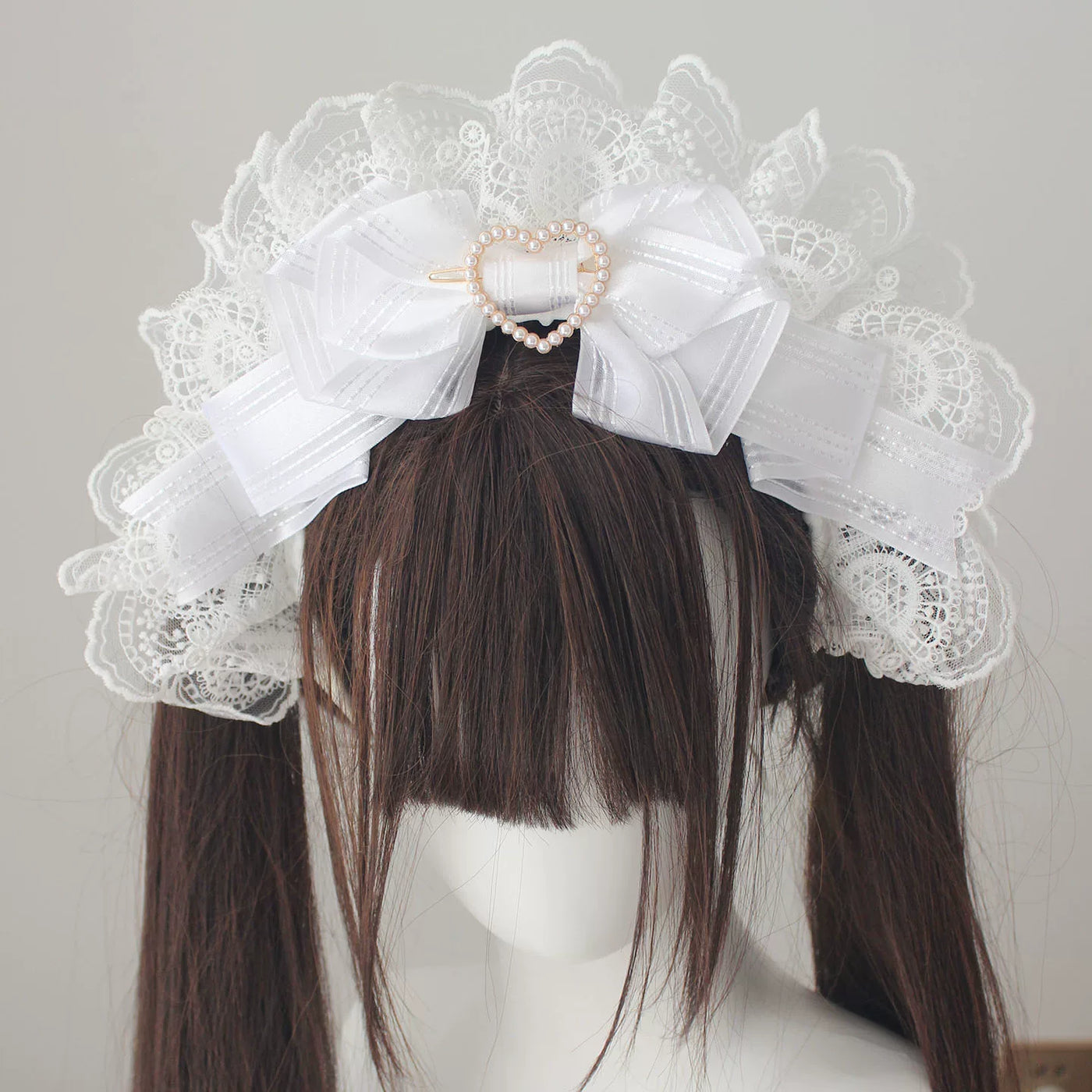 Deer Girl Handmade - Lace Veil Collection - Top Hats, KC, Arm Sleeves, Hanamaru, Headbands and Bonnets with Tulle