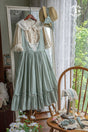 XS / blue-green JSK