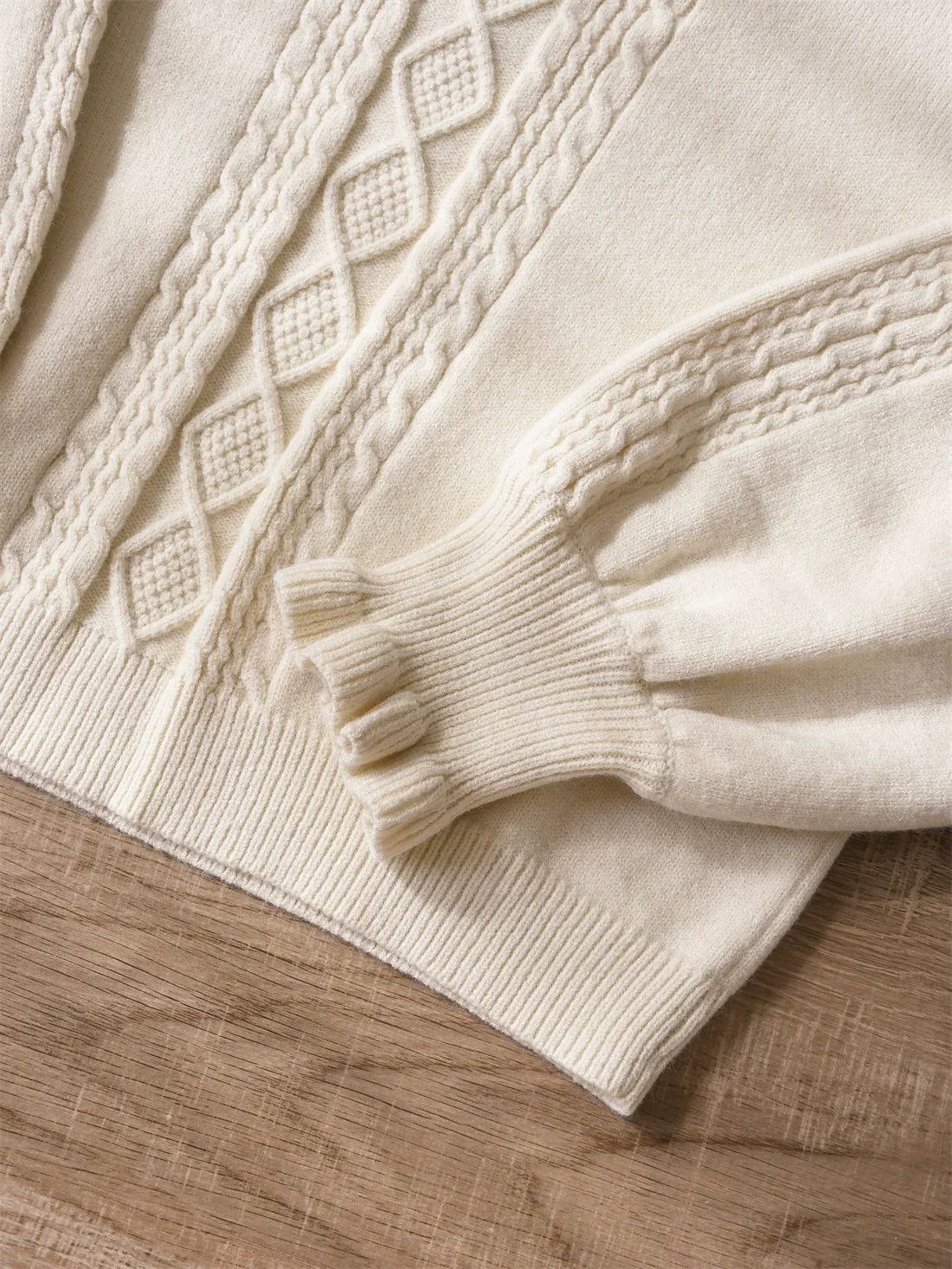 EESSILY - Green Fairy Tale - Classic Lolita sweater with a double-layered ruffle collar - product detail 3