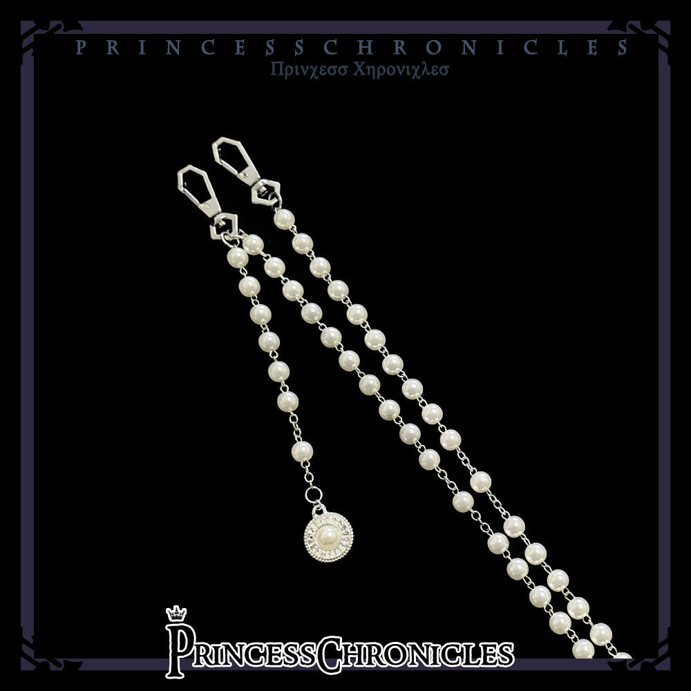 Princess Chronicles - Elegant Lolita Pearl Waist Chain - Hand Accessory