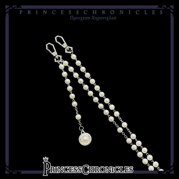 Princess Chronicles - Elegant Lolita Pearl Waist Chain - Hand Accessory