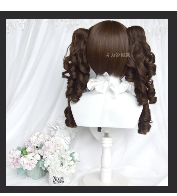 Sinwavy - Old School Lolita Wig - Layered Roman Curls Wig