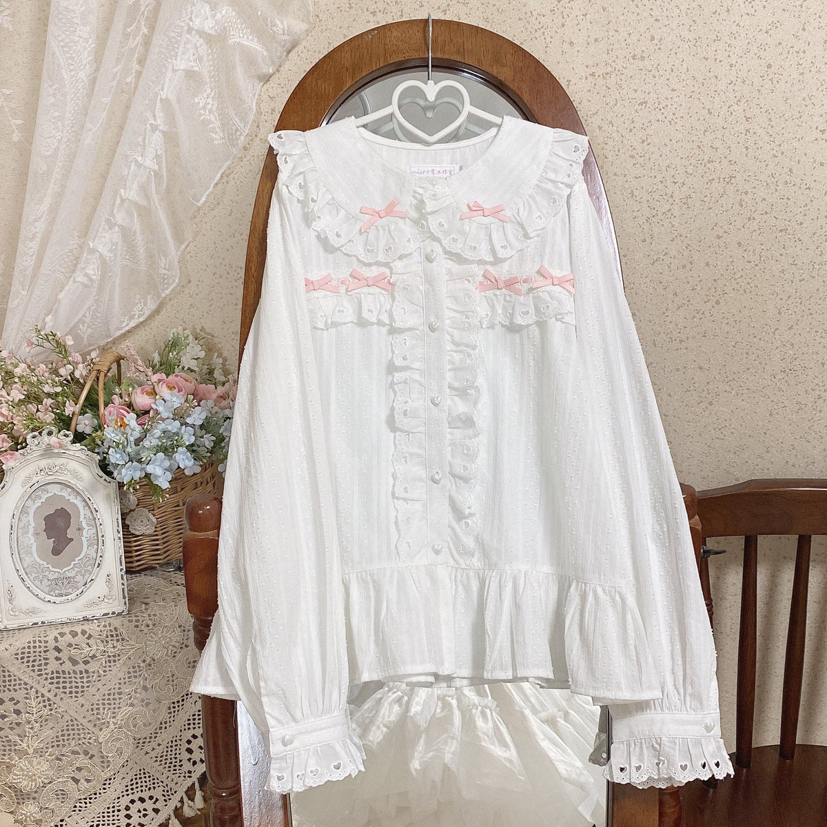 MIST - Doll Collar - Sweet Lolita blouse with a doll collar