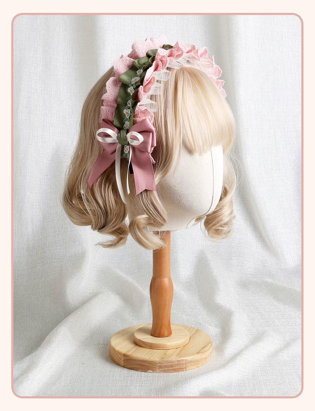 Stardust Rose - Garden Bouquet - Floral Hat and Headband Selection