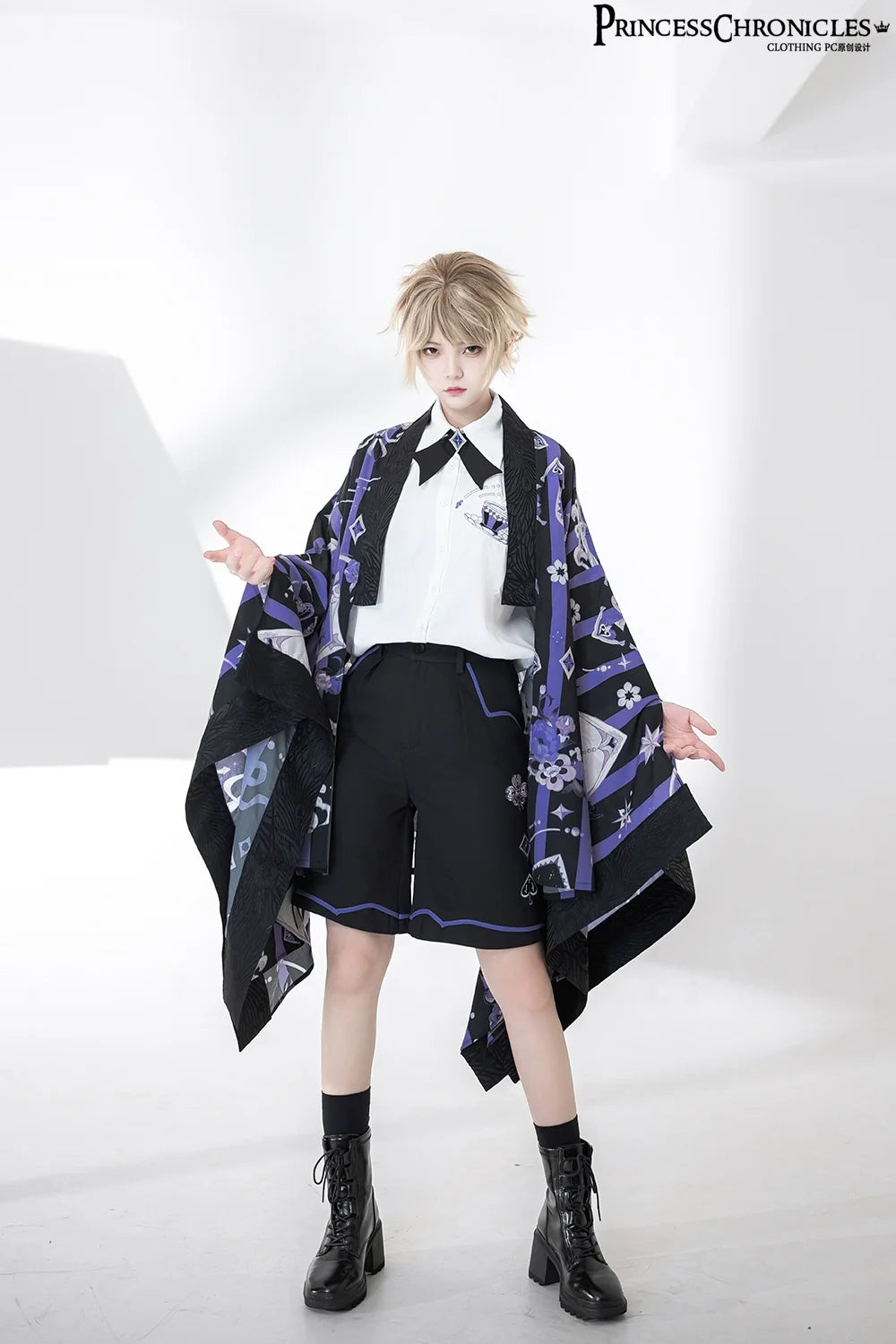 Princess Chronicles - Summer Sunscreen Loose Vintage - Printed Haori Outerwear Innerwear