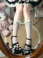 White socks yellow / One Size
