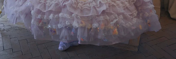 Lolita - Princess on the Run - Lilac formal lolita JSK