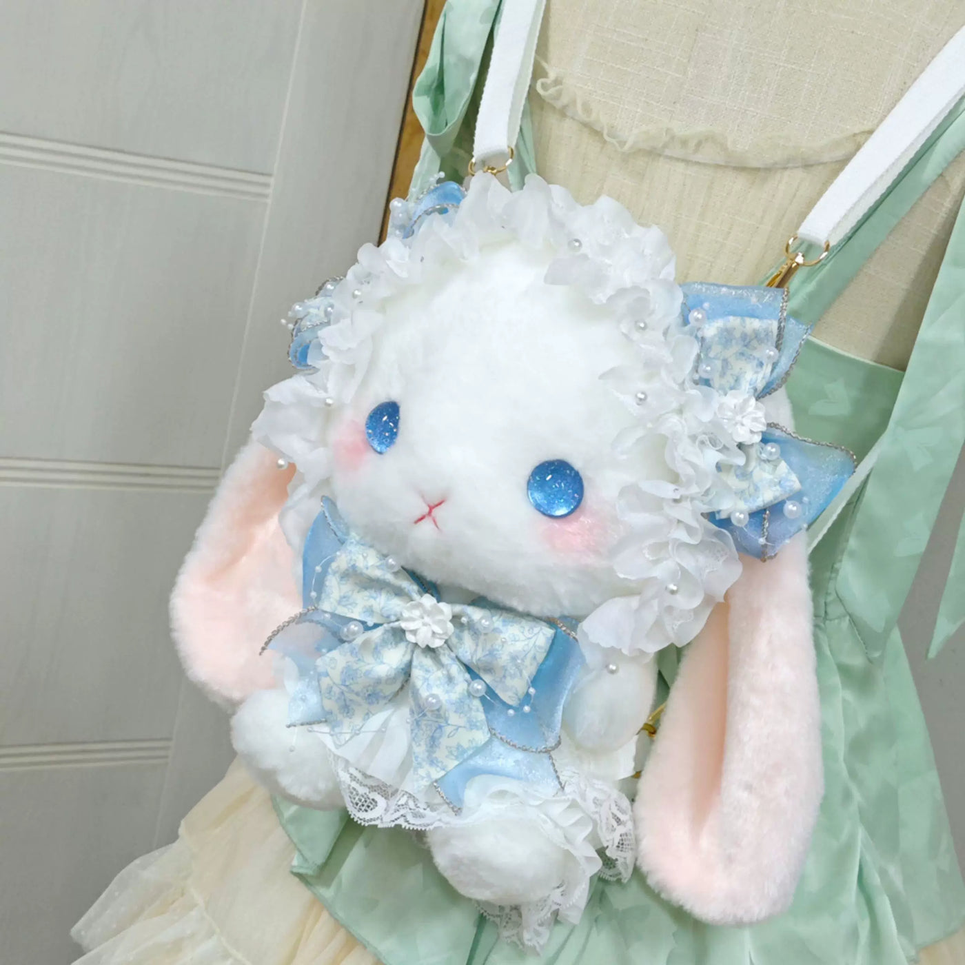 BearStar - Lolita Plush Bunny Backpack - 28cm large plush