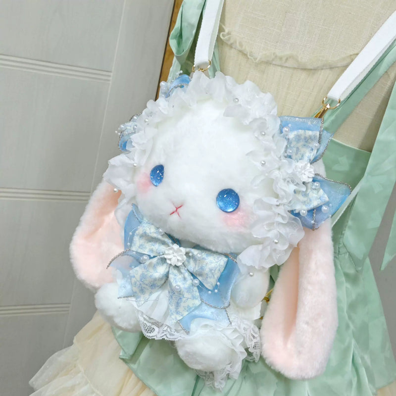 BearStar - Lolita Plush Bunny Backpack - 28cm large plush