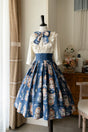 Navy Skirt / Ready Stock / S