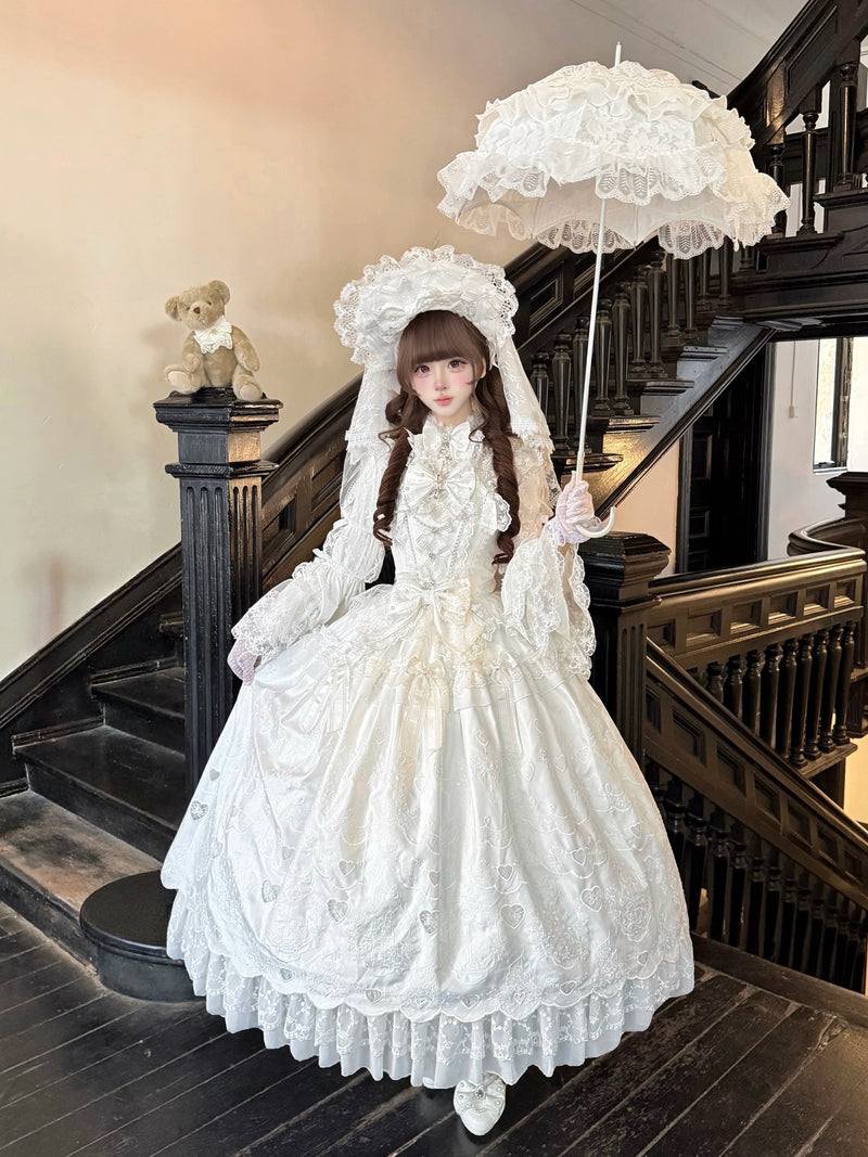Floating Light Box - Floating City Spinning Poem - Sweet Lolita JSK
