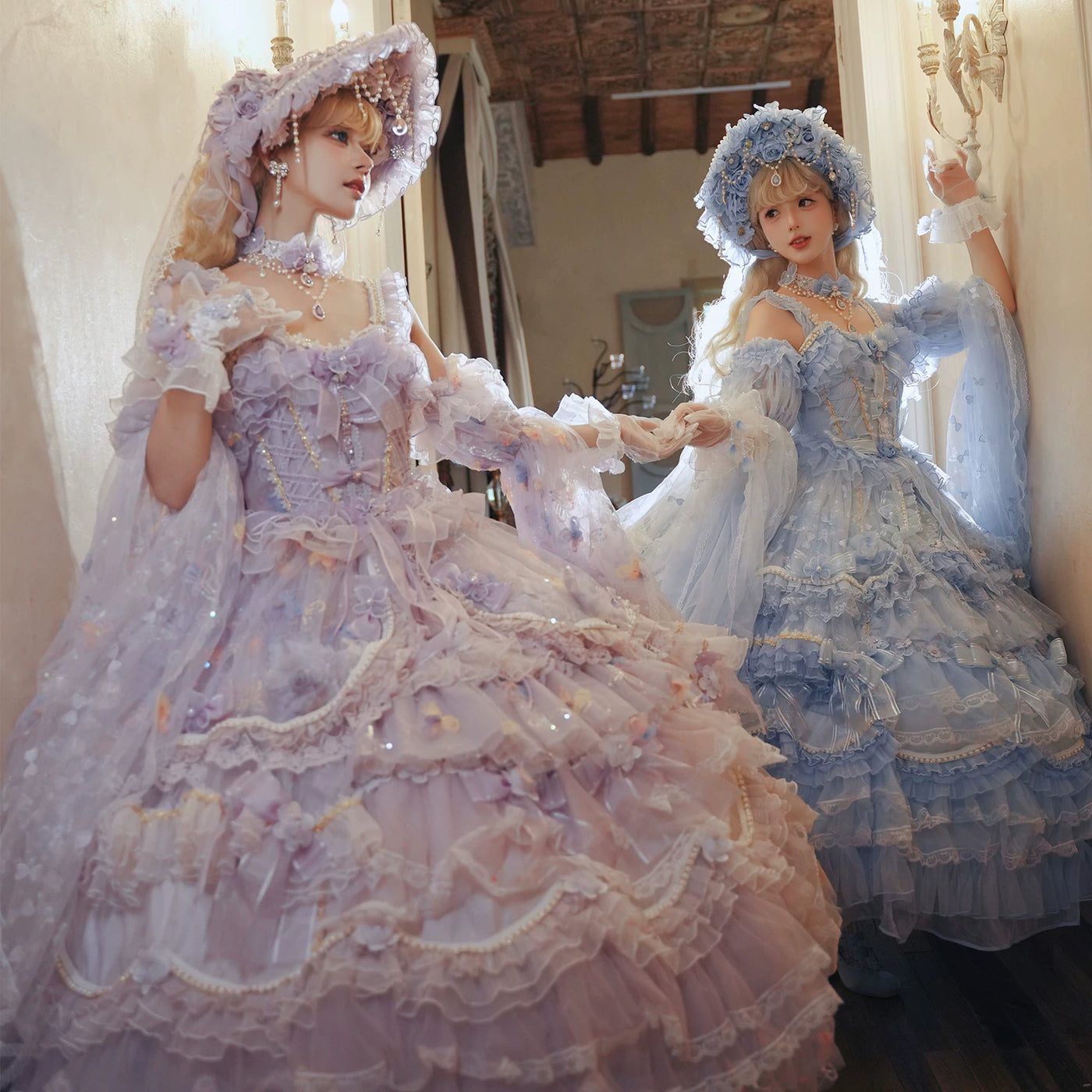 Cat Fairy - Princess on the Run - Lilac Lolita JSK